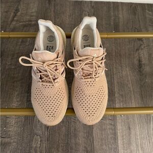 Adidas sneaker- beige color size 8. Worn once